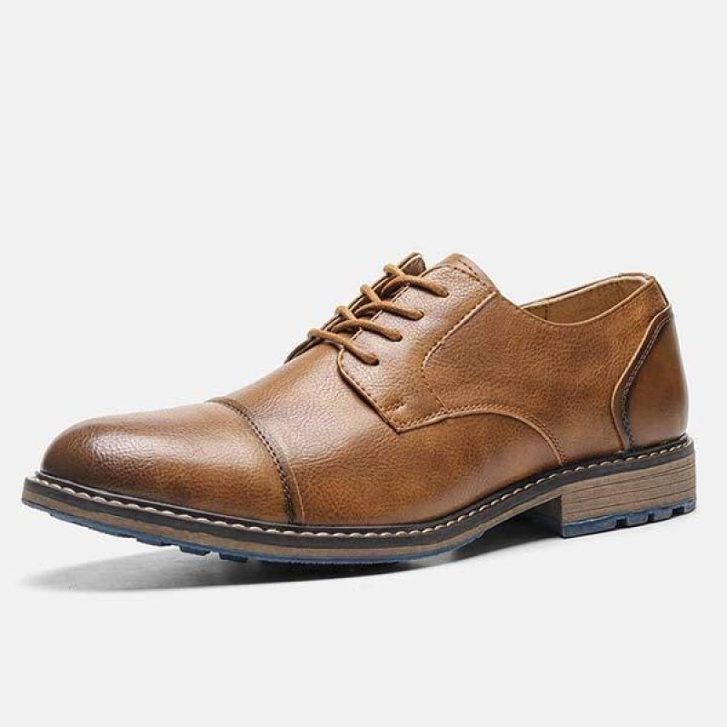 MENS VINTAGE BUSINESS CASUAL SHOES 88363966