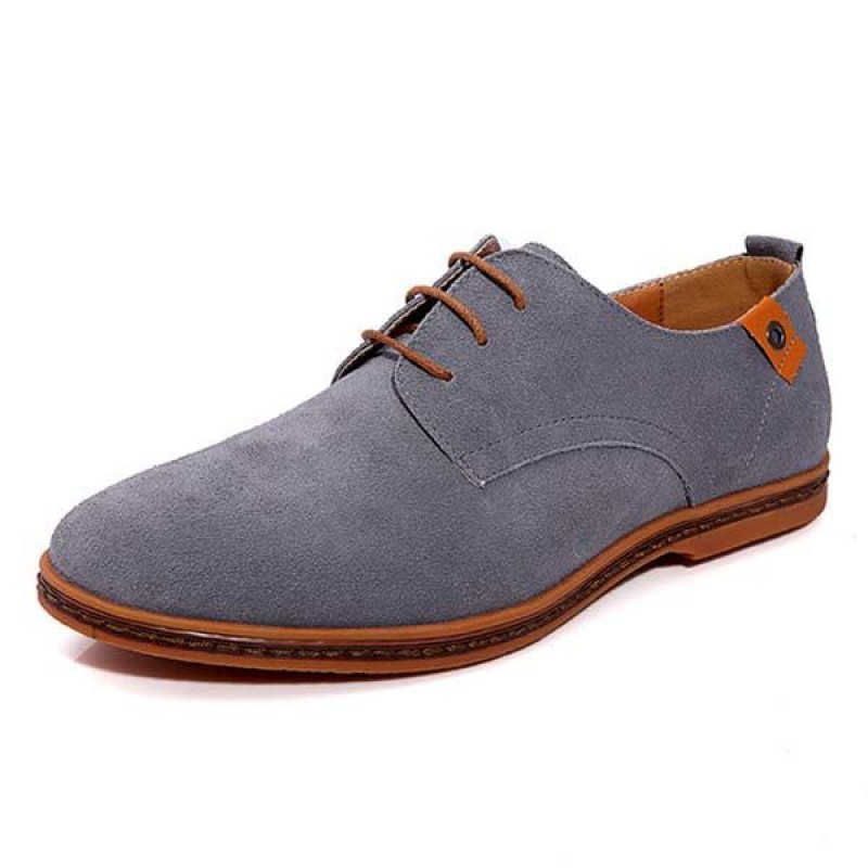 MENS SUEDE FASHION CASUAL SHOES 22430732