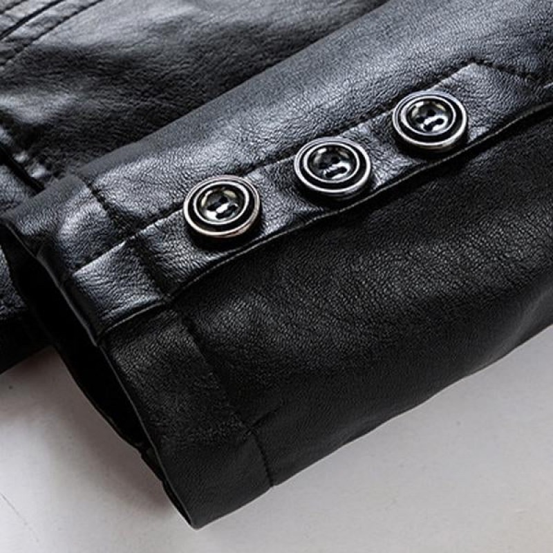 Mens Vintage Motorcycle Leather Blazer 07804226X