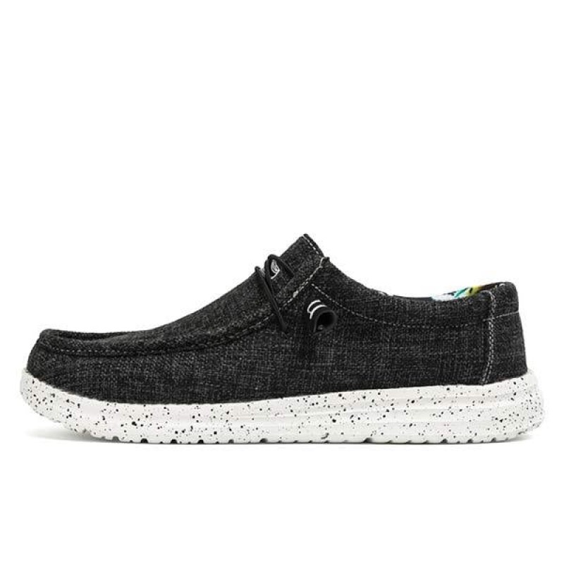 MENS CANVAS LOAFERS 25677715