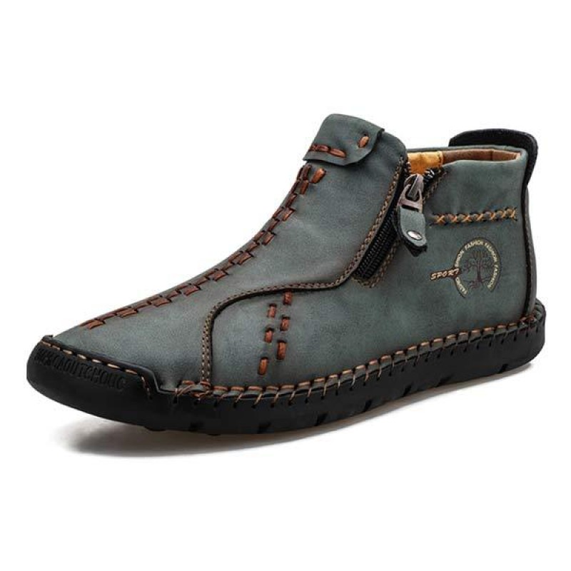 MENS CASUAL LEATHER BOOTS 97922599