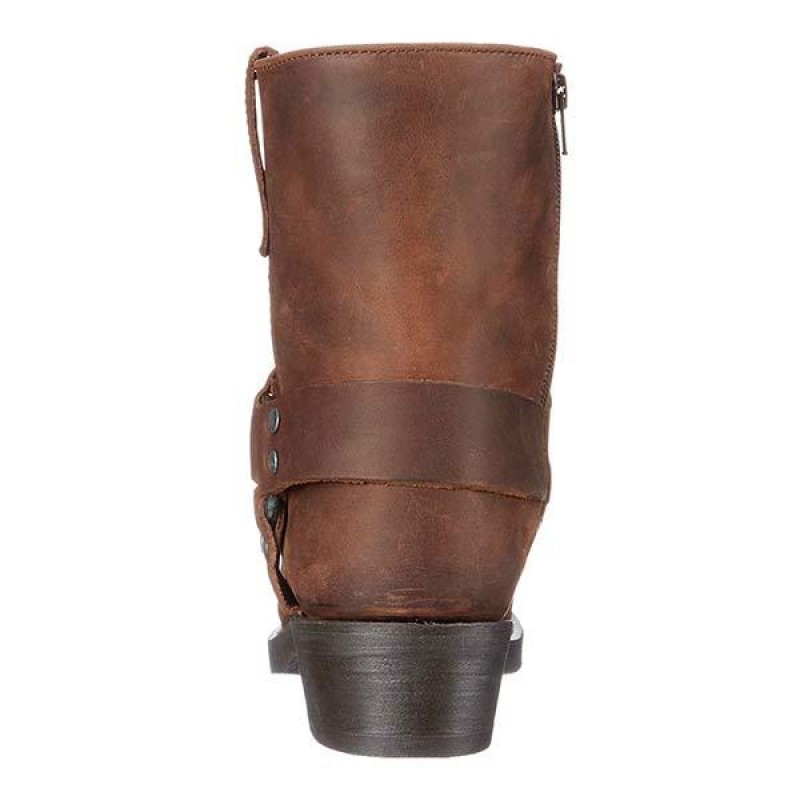 MENS SIDE ZIP WESTERN COWBOY BOOTS 08210795C