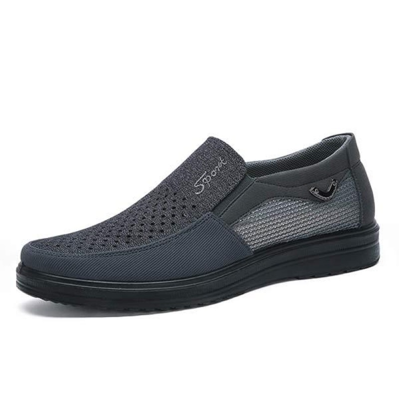 MENS SLIP-ON HOLLOW CASUAL SHOES 70207591