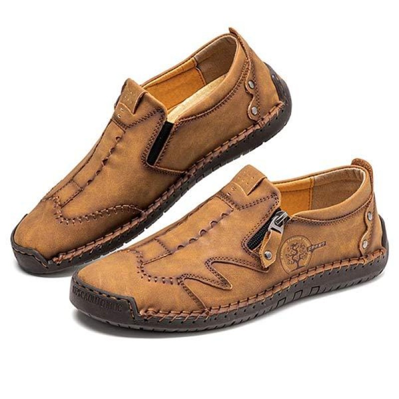 MENS VINTAGE CASUAL LEATHER SHOES 90893563