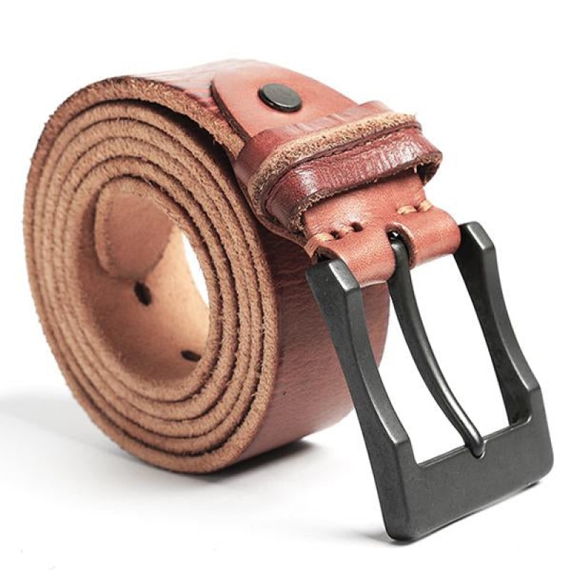 VINTAGE COWHIDE BELT 87258055M