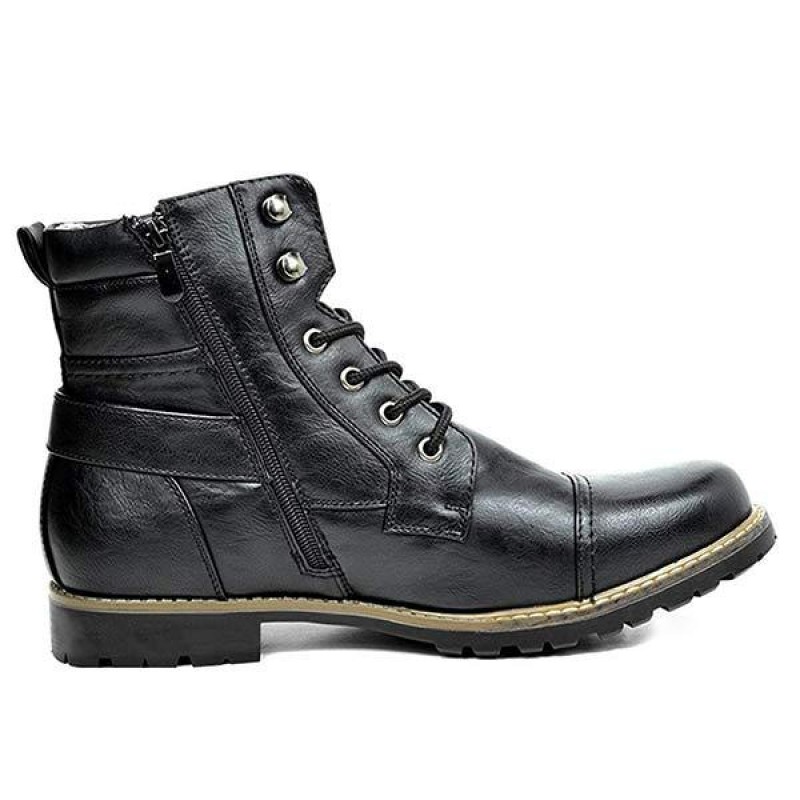 MENS METAL DOUBLE ZIP RIDER BOOTS 46764393C