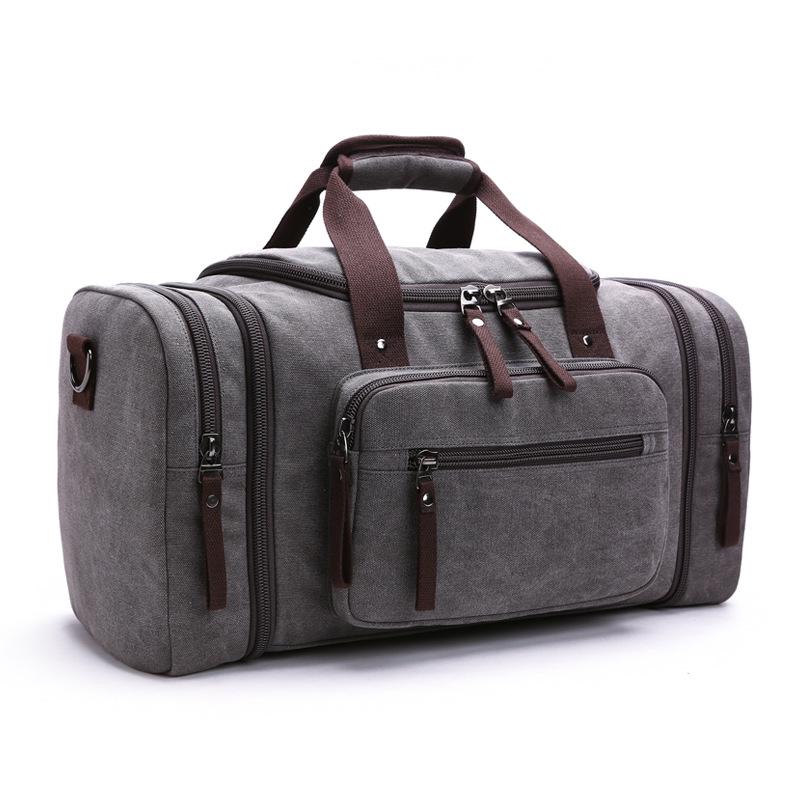 VINTAGE CASUAL LARGE CAPACITY CANVAS TOTE BAG Travel Bag