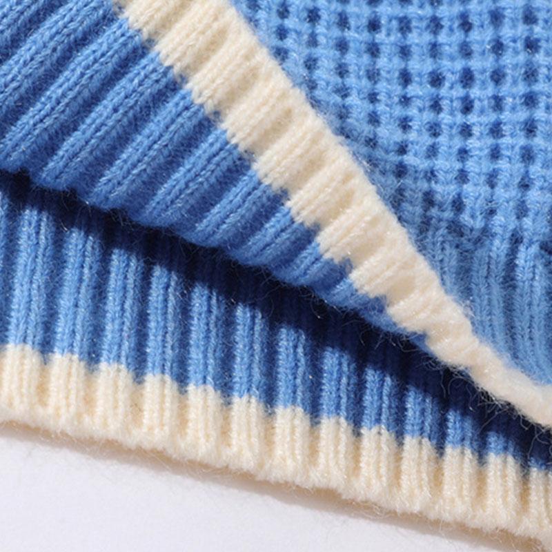 Mens Casual Slim Round Neck Knitted Pullover Sweater 06064994M