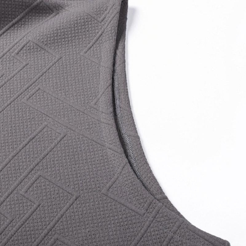 Mens Casual Thin Loose Sleeveless Hooded Sports Tank Top 53830490M