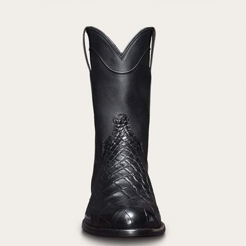 MENS VINTAGE CROCODILE WESTERN COWBOY BOOTS 33120809C