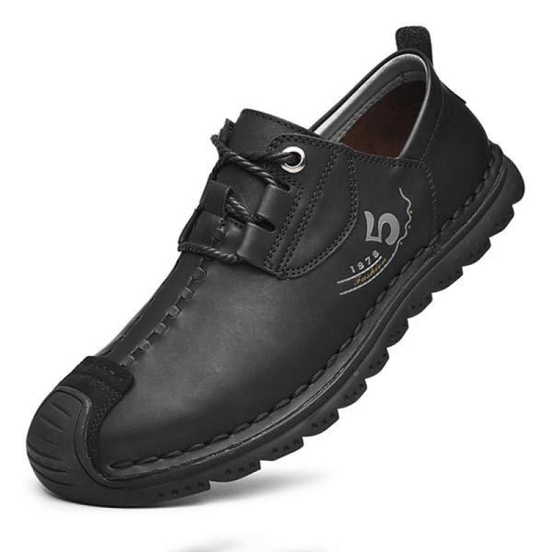 MENS CASUAL LEATHER SHOES 55964967