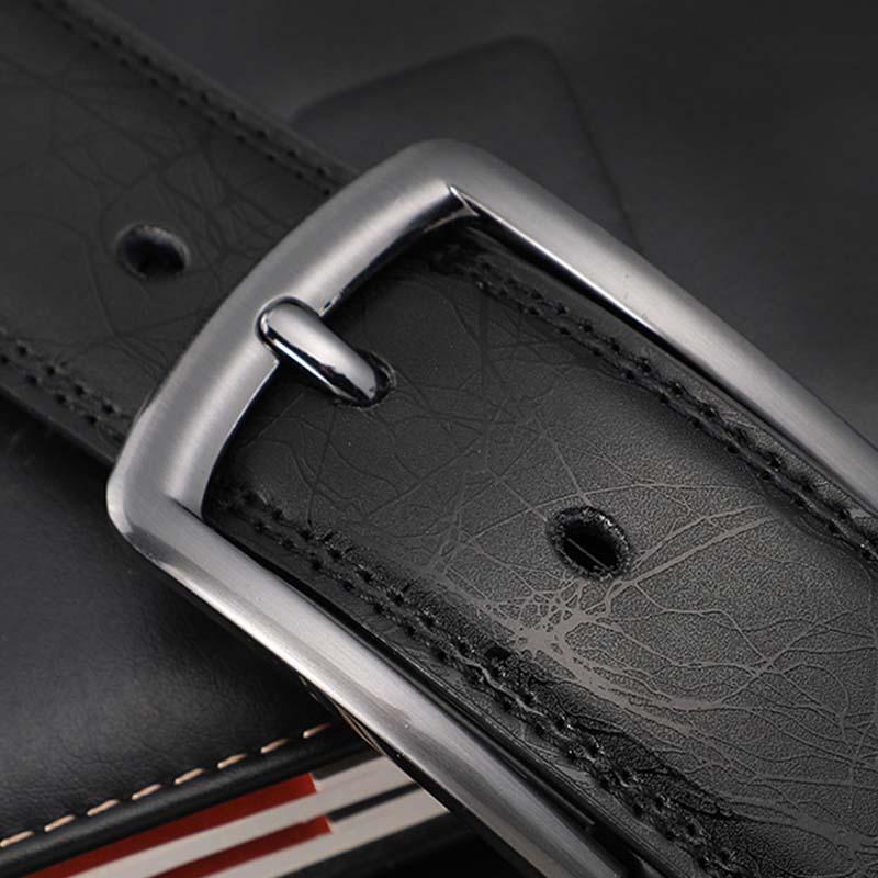 Mens Simple Pin Buckle Belt 37708715Q