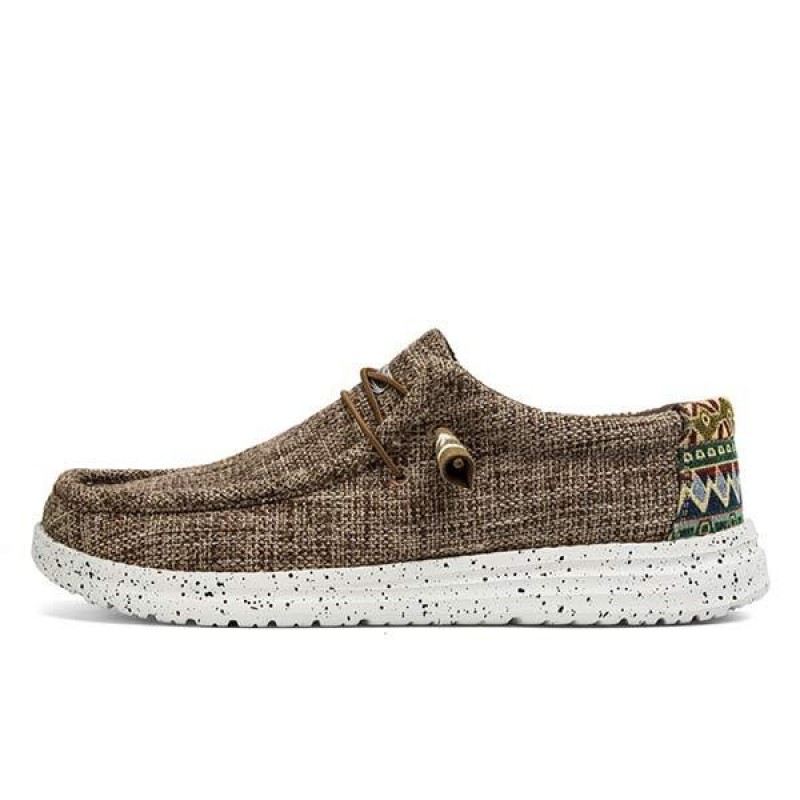MENS CANVAS LOAFERS 25677715