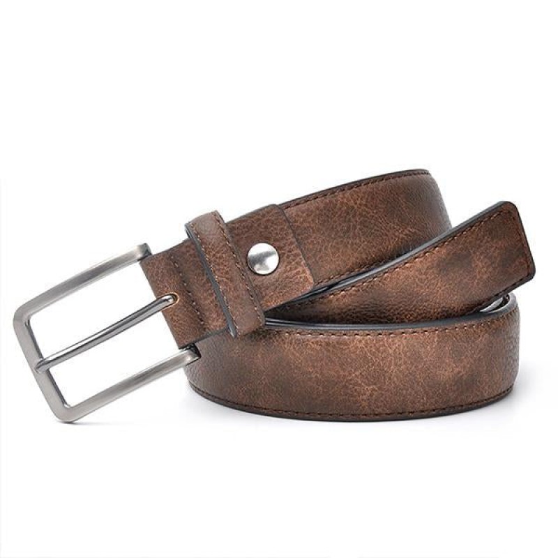 VINTAGE COWHIDE BELT 69516796M
