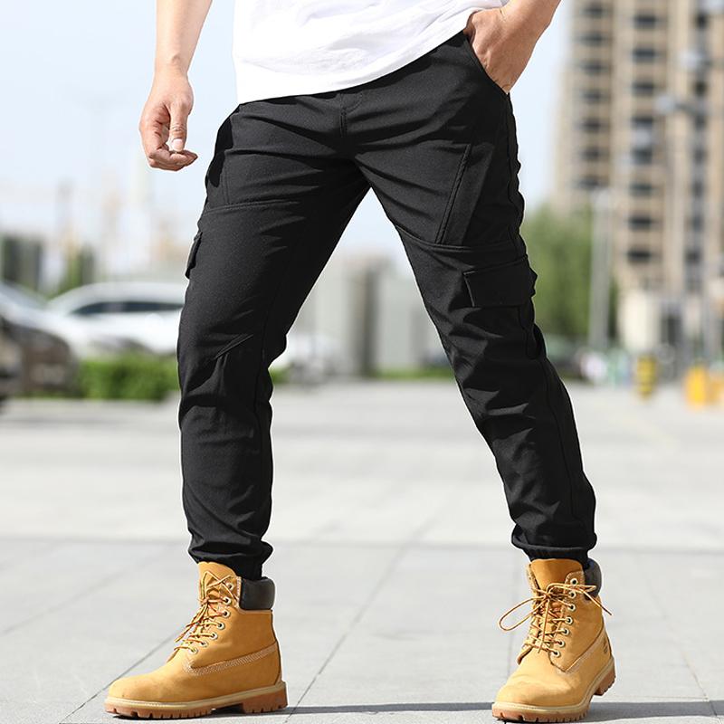 Mens Casual Multi-Pocket Cargo Pants 64232248Y