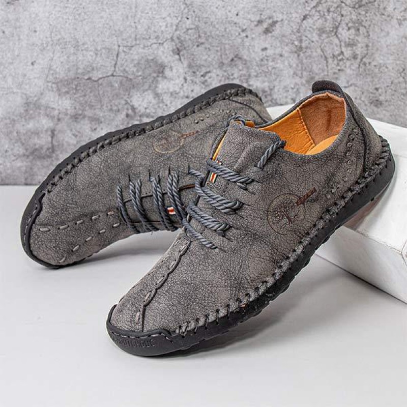MENS CASUAL FASHION LACE-UP SHOES 77917859