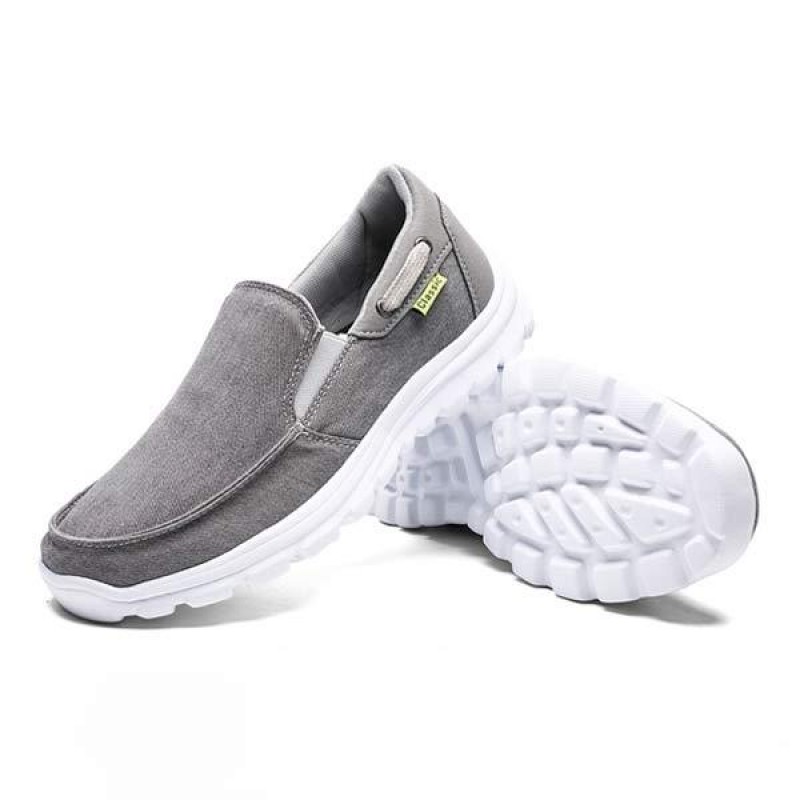 MENS CANVAS SLIP-ON CASUAL SHOES 95408339
