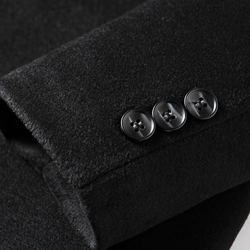 Mens Lapel Quilted Trench Coat 29063110X