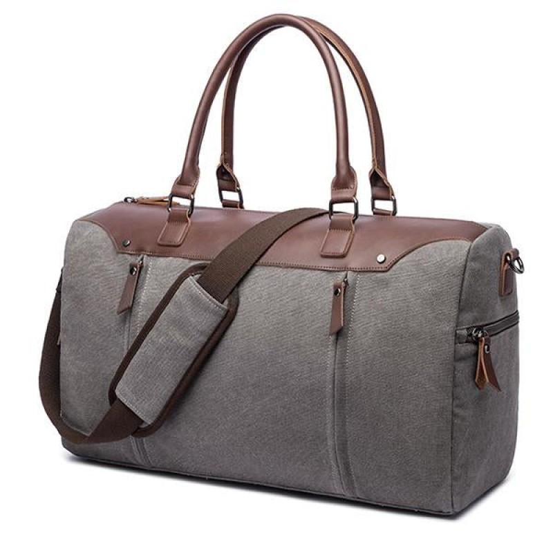 CASUAL TOTE CANVAS LUGGAGE BAG 85085230M