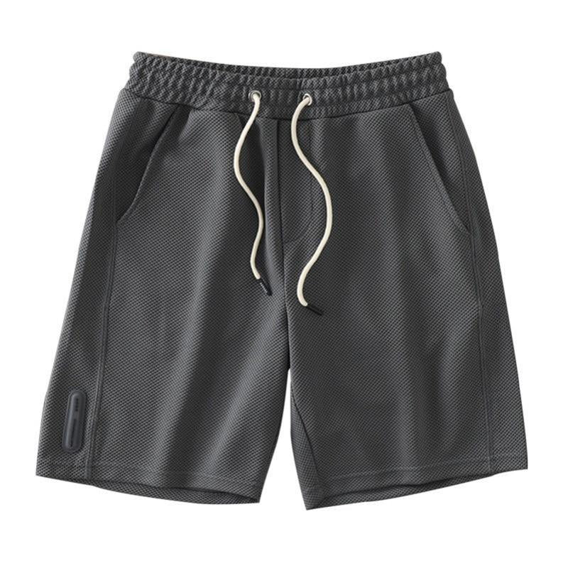 Mens Casual Loose Waffle Beach Shorts 51938035M