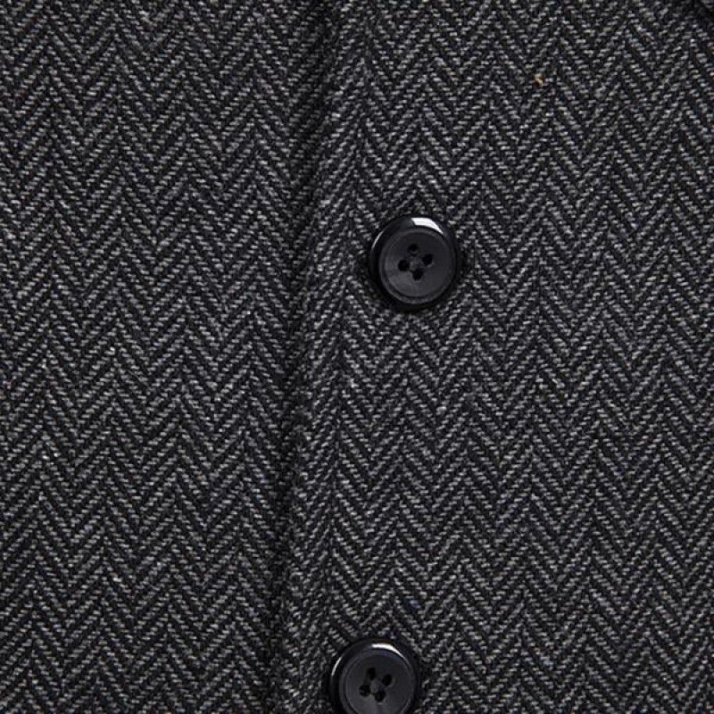 Mens Single Breasted Lapel Vest 81267203M