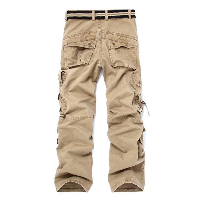 Mens Loose Multi-Pocket Cargo Pants 67742856Y