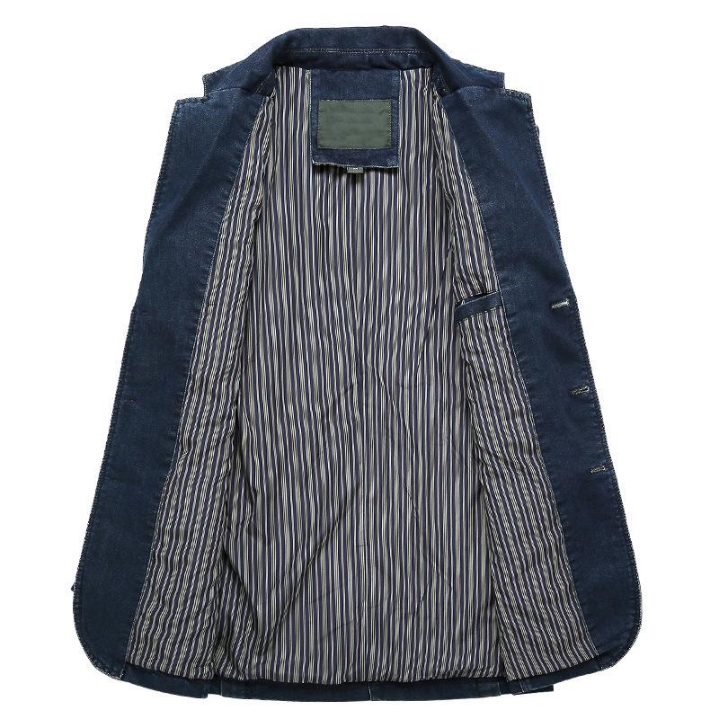 Mens Vintage Denim Blazer 97906211Y
