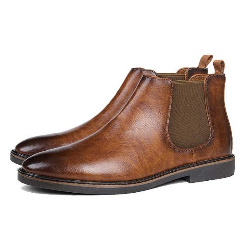 MENS POLISHED CHELSEA BOOTS 39577481