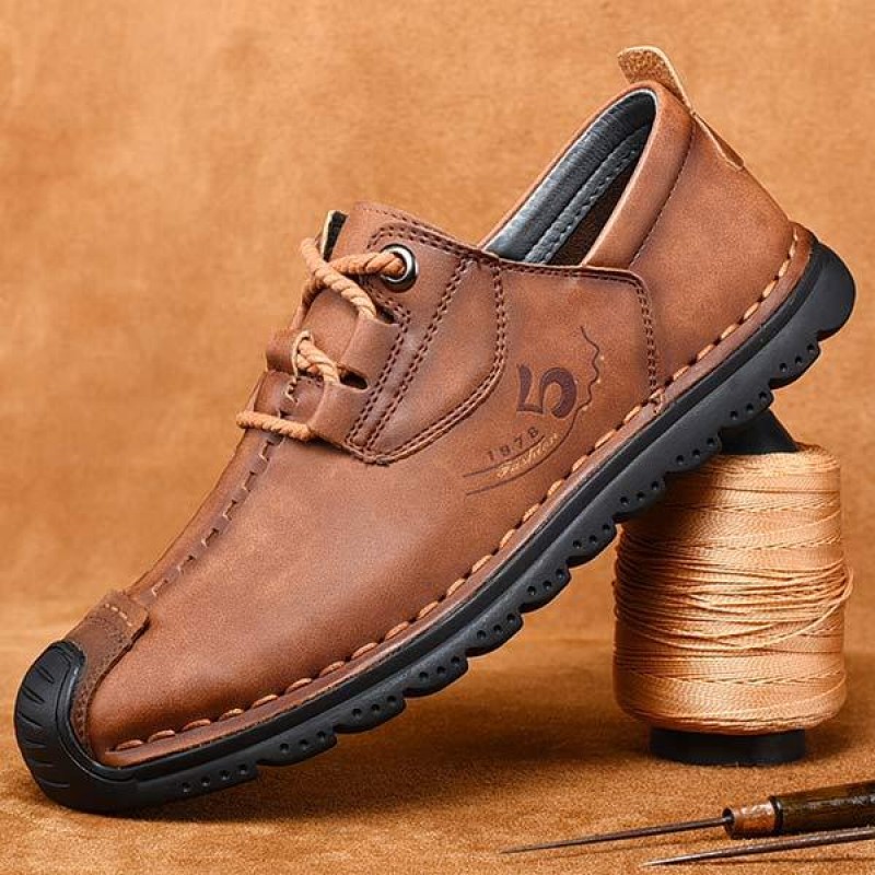 MENS CASUAL LEATHER SHOES 55964967