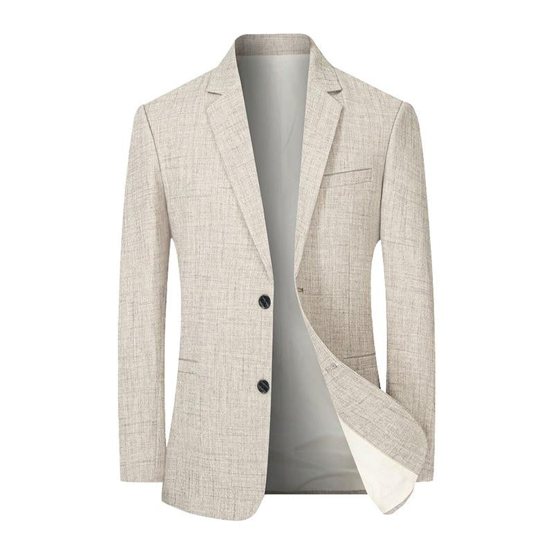 Mens Casual Thin Lapel Single Breasted Blazer 09777949M