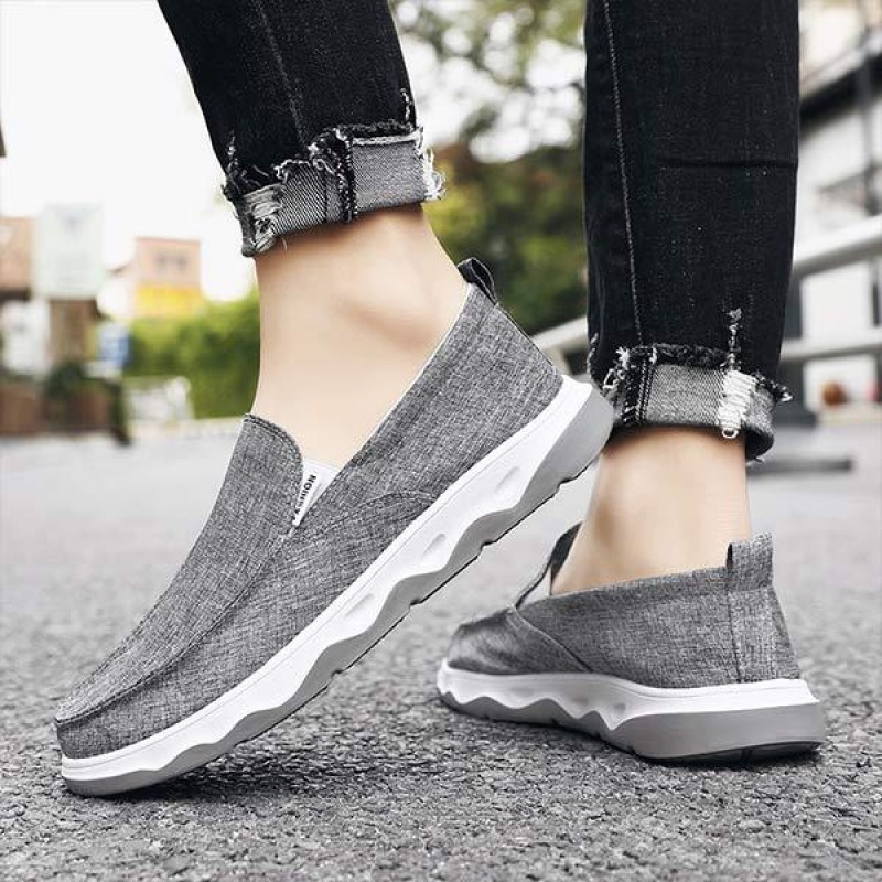 MENS SLIP-ON CANVAS SHOES 44045447