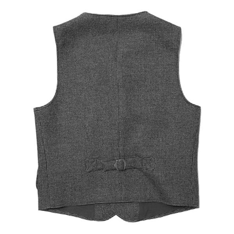 Mens Classic Vintage Tweed Vest 24297997M