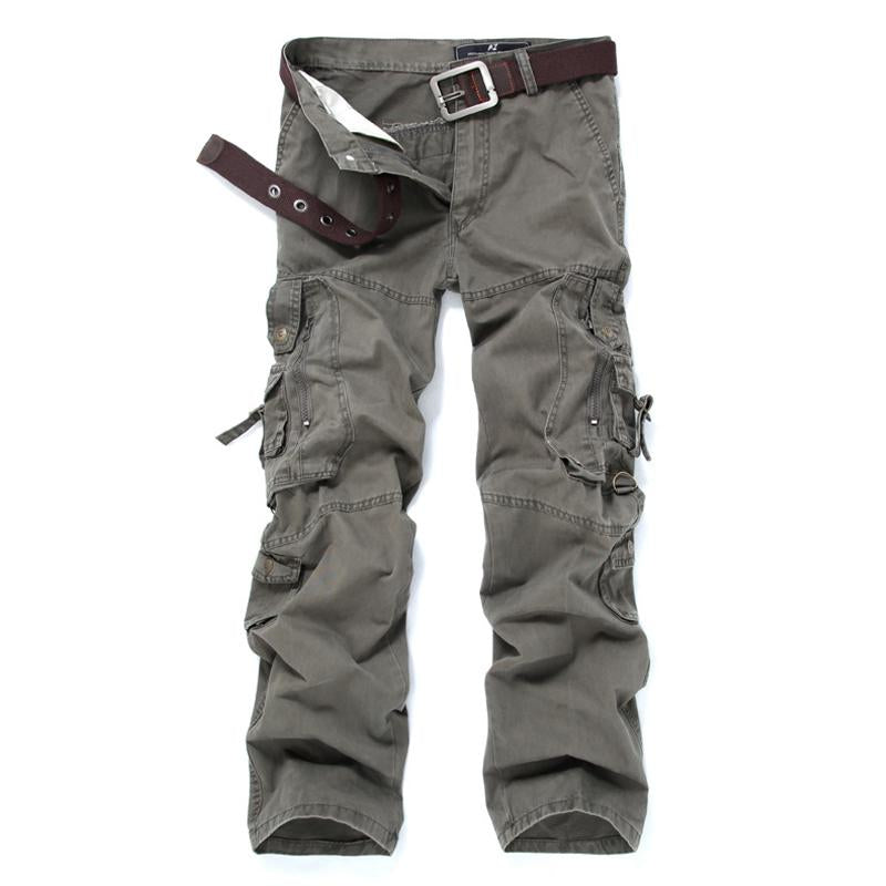 Mens Loose Multi-Pocket Cargo Pants 67742856Y