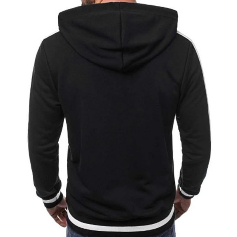 Mens Casual Zipper Hoodie Jacket 94332526M