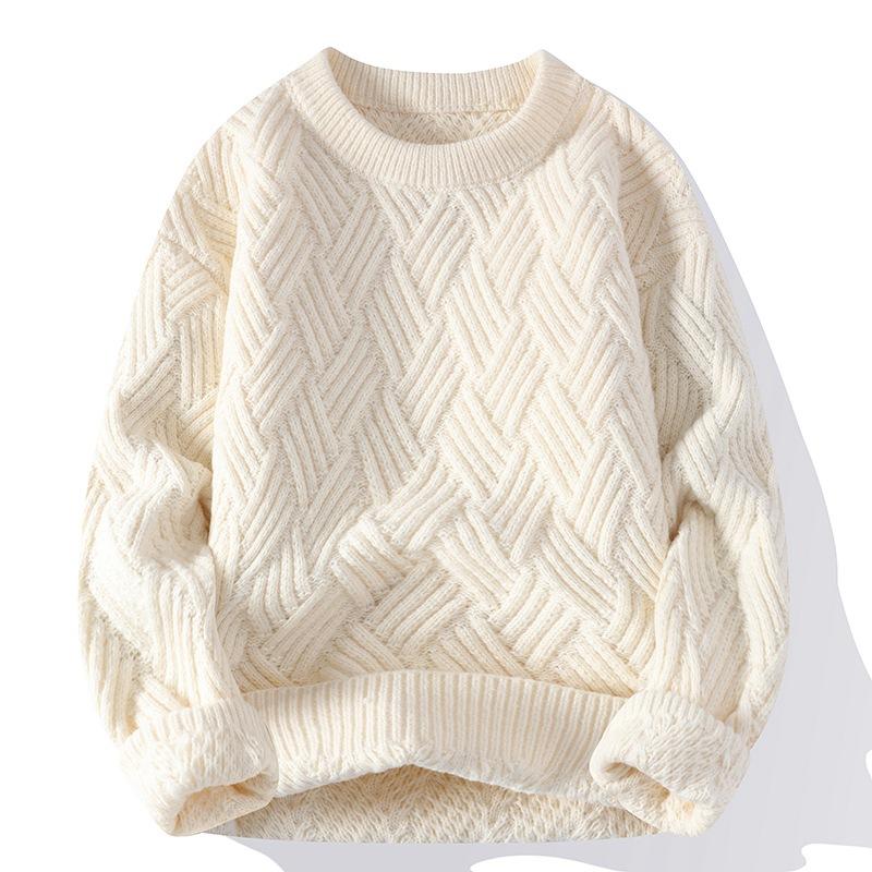 Mens Casual Twist Pullover Knitwear 94977763M