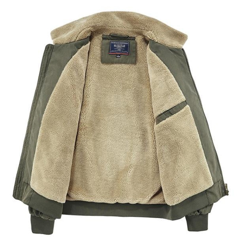 MENS VINTAGE FLEECE THERMAL JACKET 64874458X