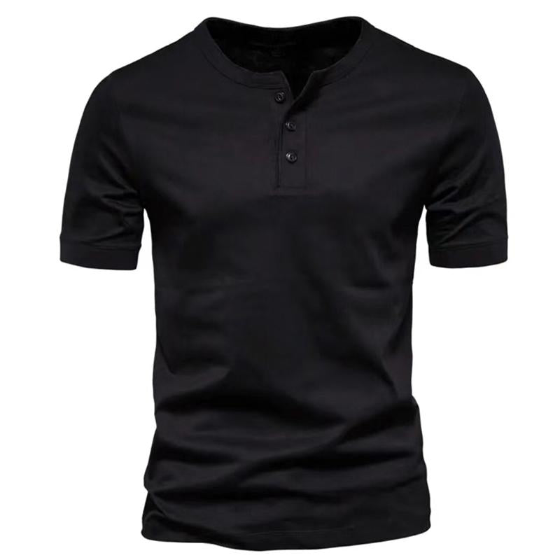 Mens Solid Color Short Sleeve T-Shirt 23111053Y