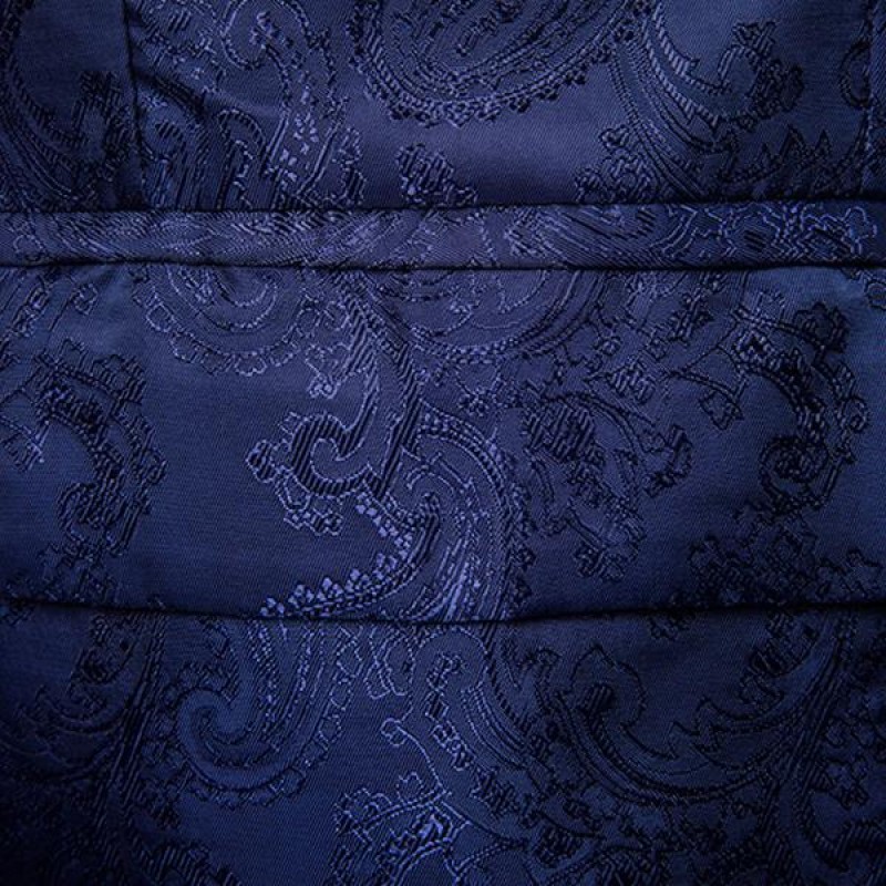 Mens Court Jacquard One Button Fitted Blazer 77902686M