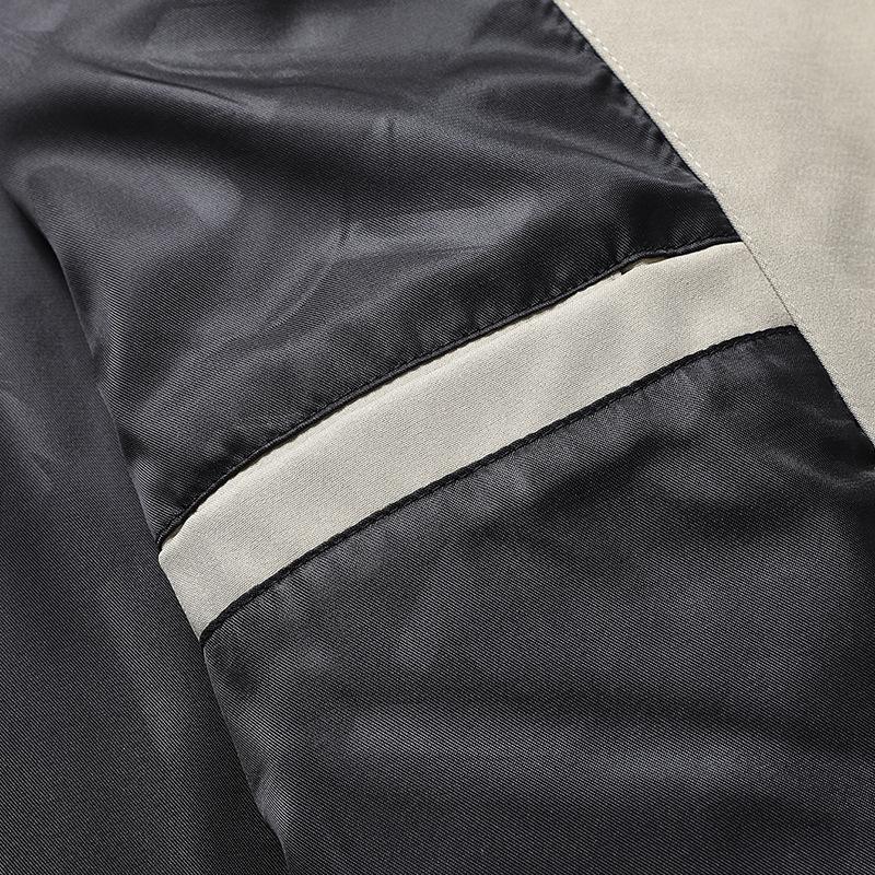 Mens Lapel Mid-length Trench Coat 37659283Z