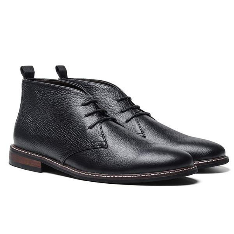 MENS VINTAGE LEATHER ANKLE BOOTS 56567118