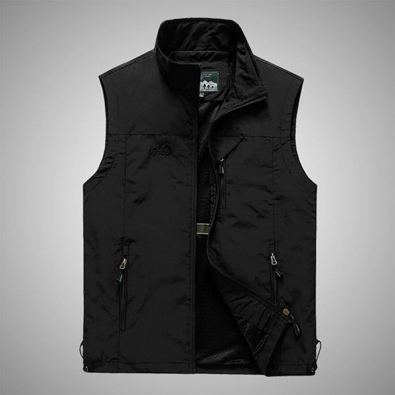 MENS CASUAL OUTDOOR LEISURE VEST 07692649M
