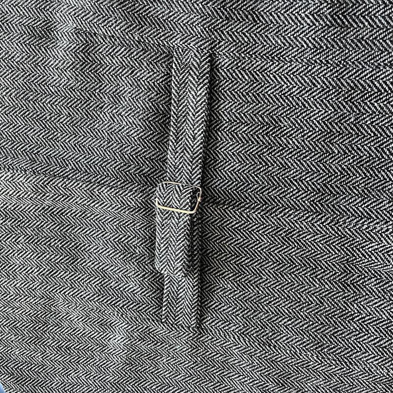 Mens Herringbone Pattern V-neck Suit Groom and Best Man Vest 26434573X