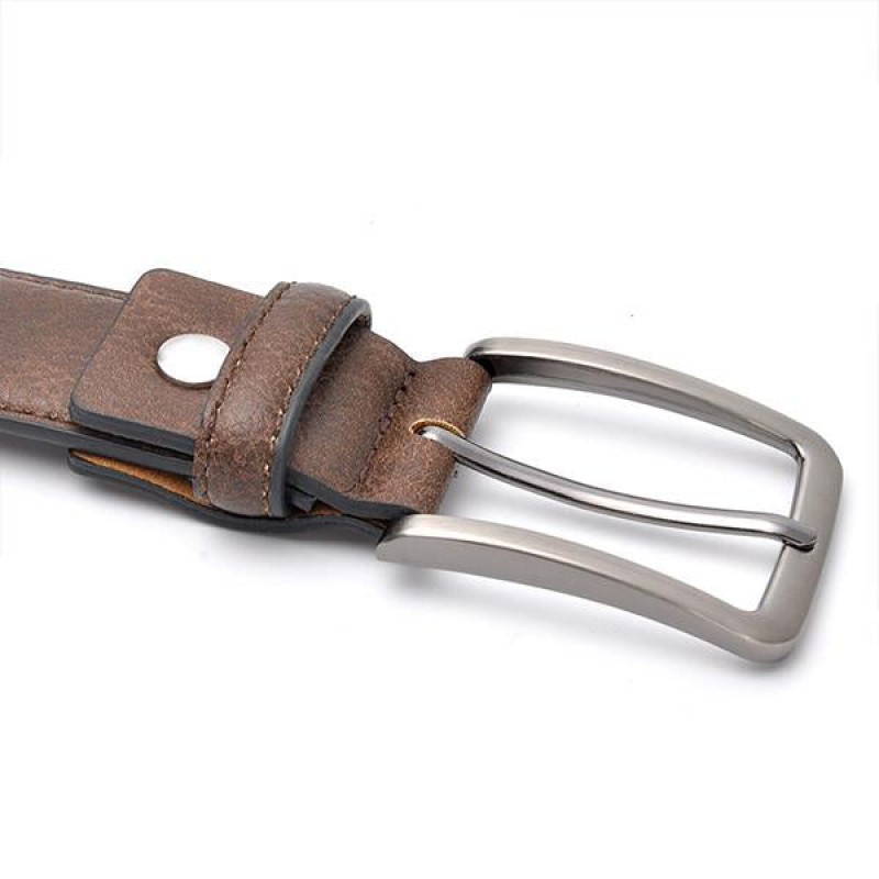 VINTAGE COWHIDE BELT 69516796M