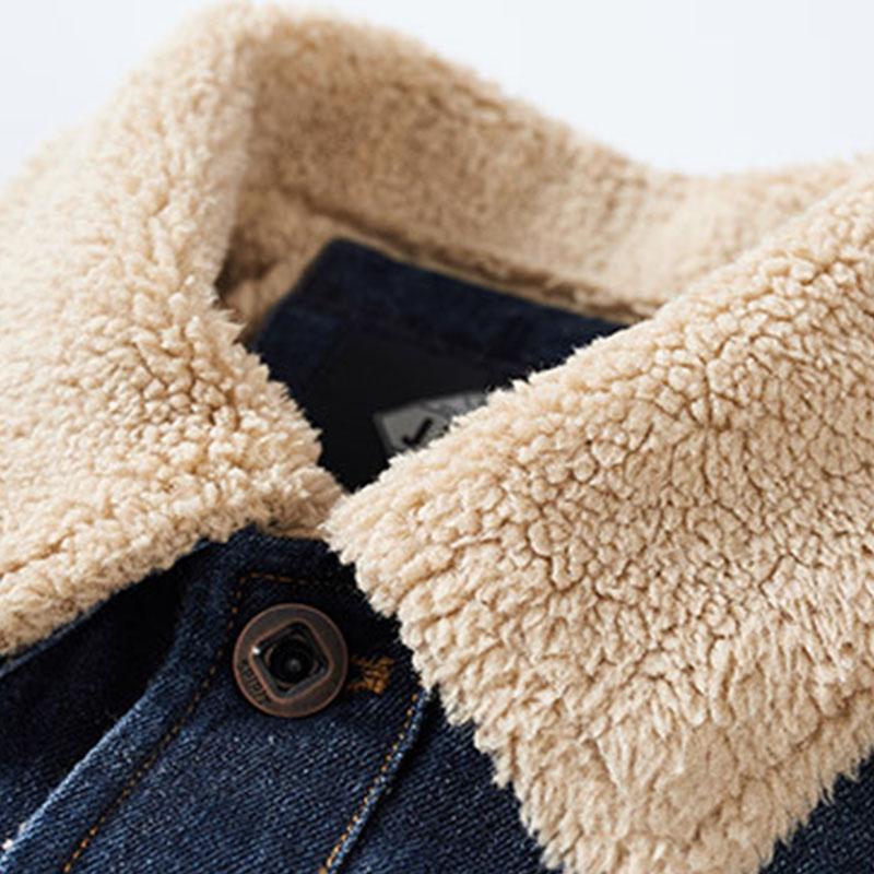 Mens Casual Multi-pocket Sherlock Denim Vest 99337972M