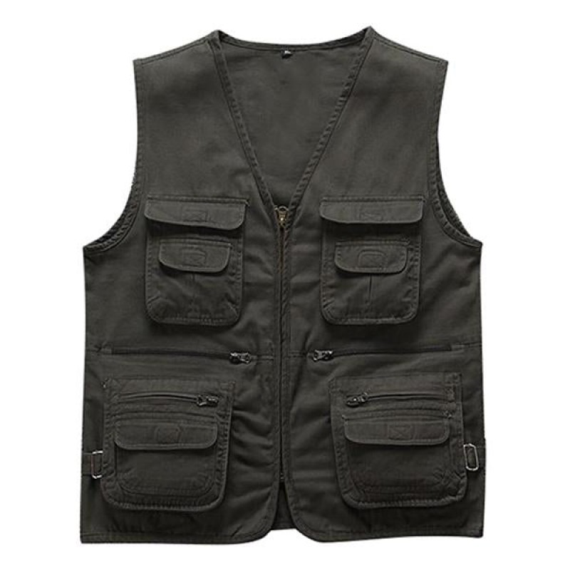 Mens Multi-pocket Cargo Vest 78005751M