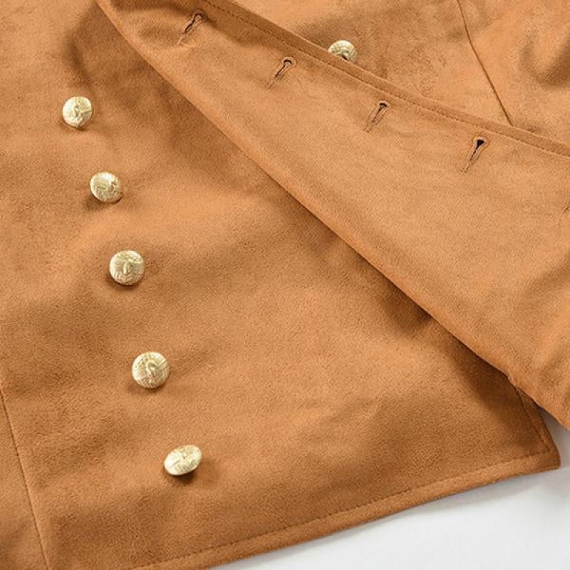 Mens Double Breasted Vintage Vest 43743713X