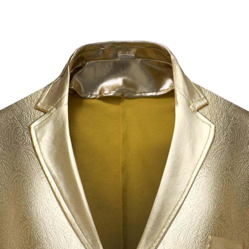 Mens Vintage Single-breasted Two-button Blazer 48701338M