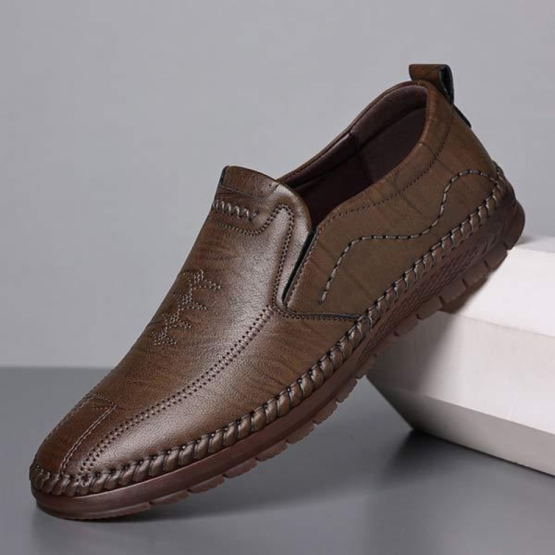 MENS BUSINESS CASUAL LEATHER SHOES 56938589
