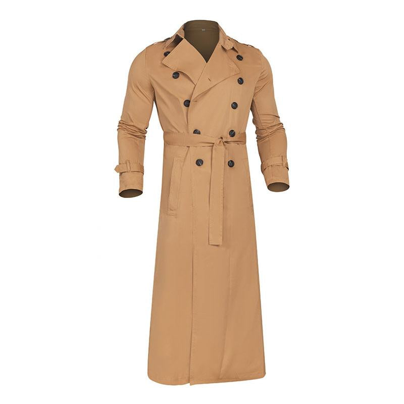 Mens Casual Mid-Length Casual Trench Coat 06810580M