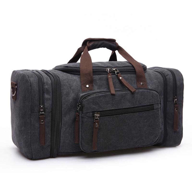 VINTAGE CASUAL LARGE CAPACITY CANVAS TOTE BAG Travel Bag